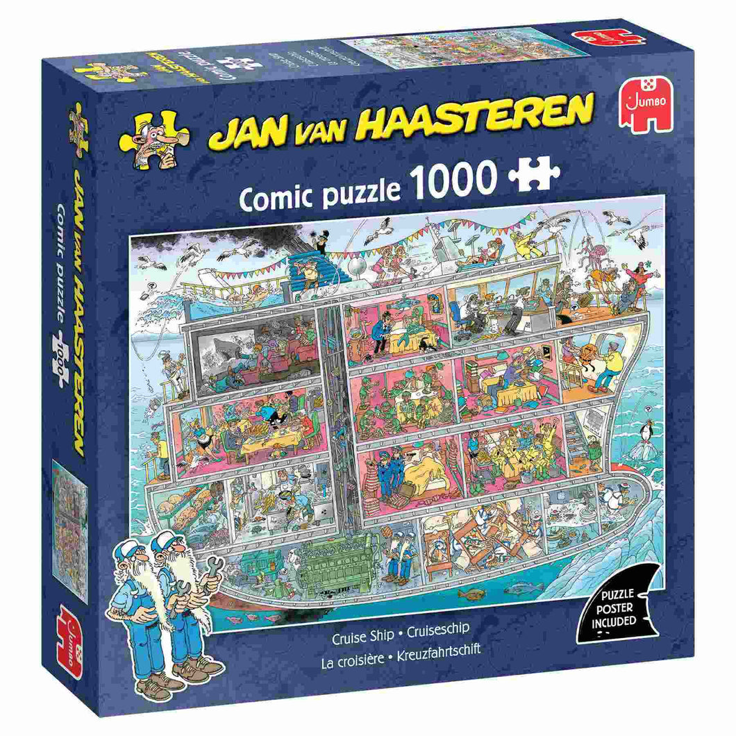 Jan van Haasteren: Cruise Ship - 1000 pieces