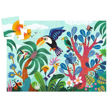 Load image into Gallery viewer, Silhouette Puzzle - Coco the Toucan - 24 pieces
