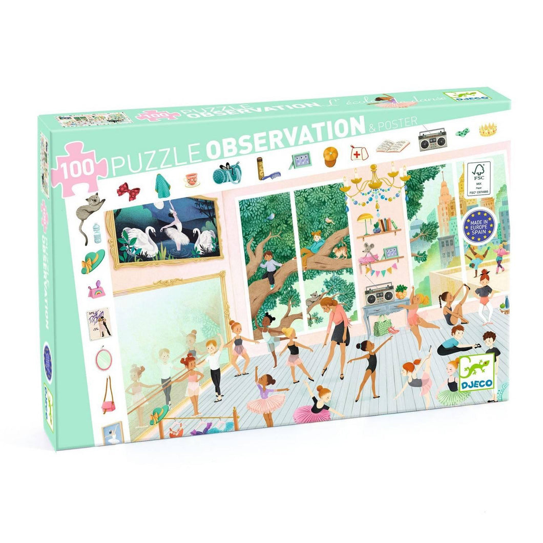 The Dance School Observation Puzzle - 100 pieces