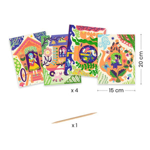 Scratch Cards - Wacky Houses