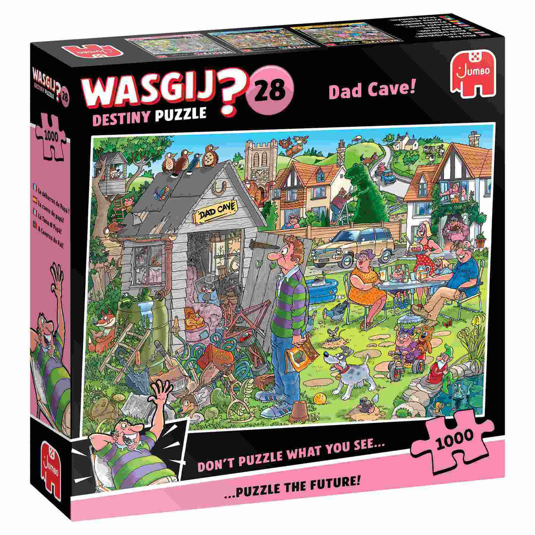 Wasgij Destiny 28: Dad Cave - 1000 pieces