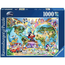 Load image into Gallery viewer, Disney World Map - 1000 pieces
