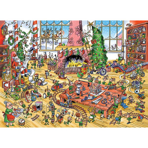 DoodleTown: Elves At Work - 1000 pieces