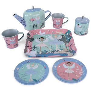 Tin Tea Set: Enchanted - 9 pieces