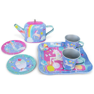 Tin Tea Set: Fantasy - 7 pieces