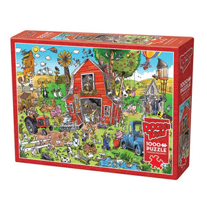 DoodleTown: Farmyard Folly - 1000 pieces