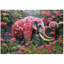 Load image into Gallery viewer, Floral Elephant - 1000 pieces
