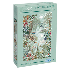 The Art File: Frosted River - 1000 pieces