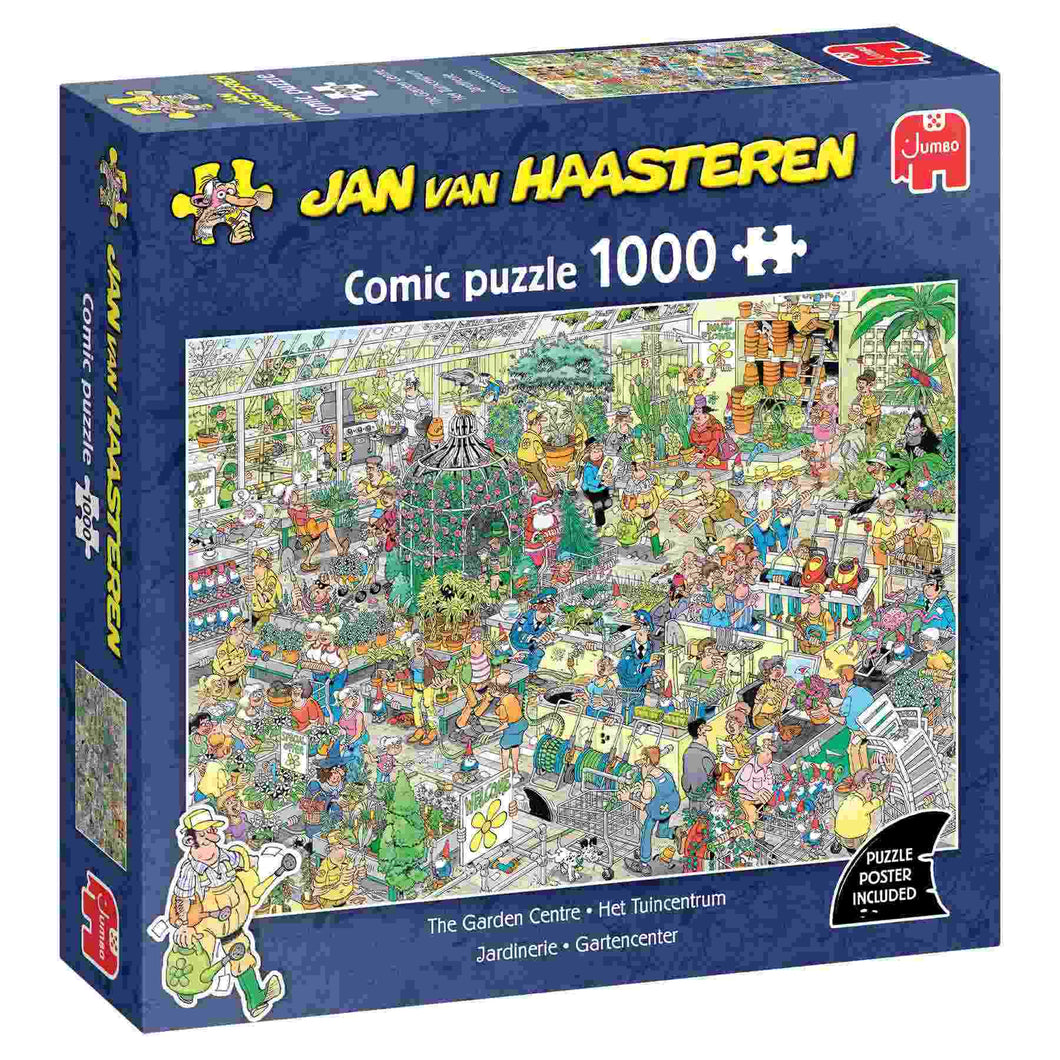 Jan van Haasteren: The Garden Centre - 1000 pieces
