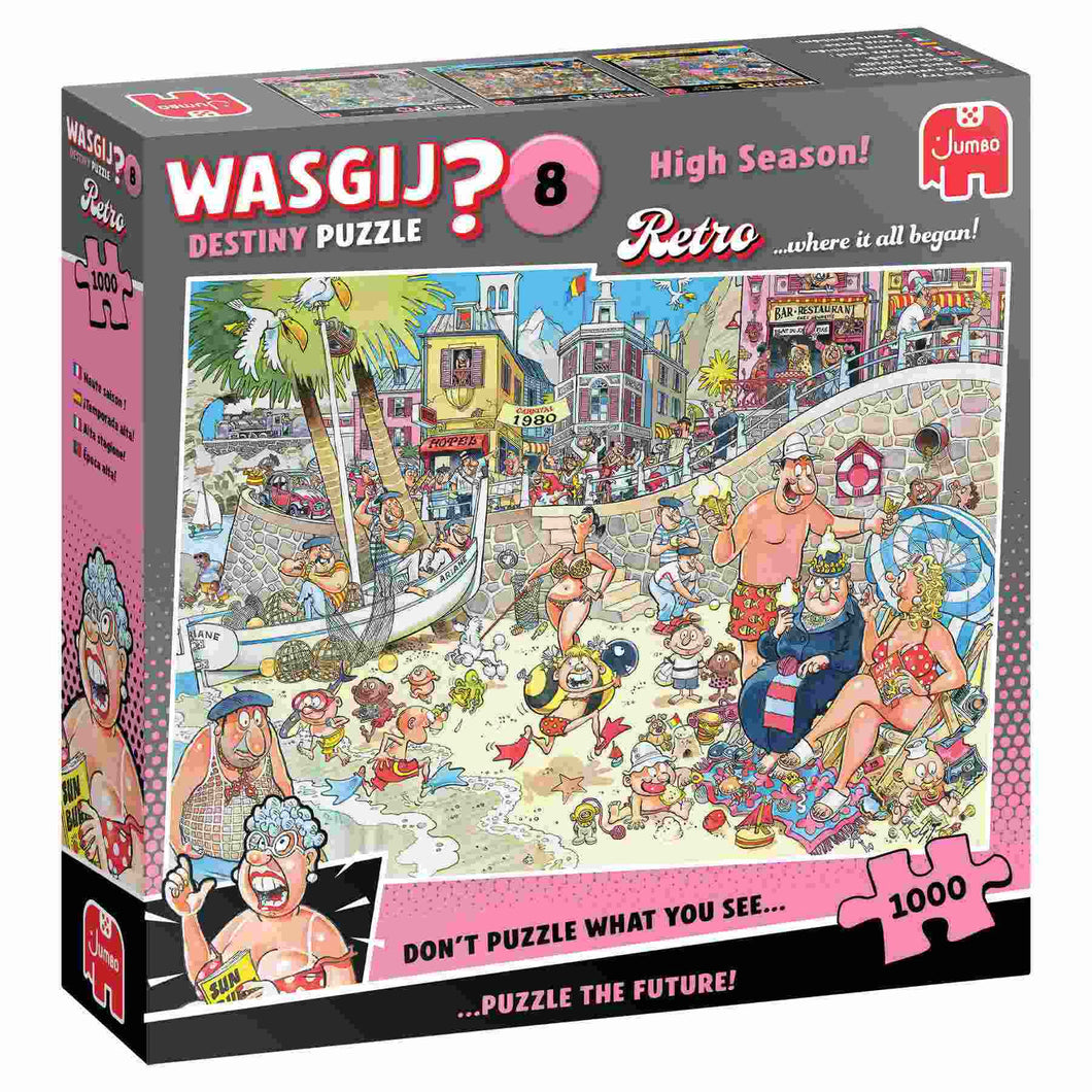 Wasgij Retro Destiny 8: High Season - 1000 pieces