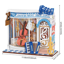 Load image into Gallery viewer, DIY Miniature Shop: Melody Instrument Shop
