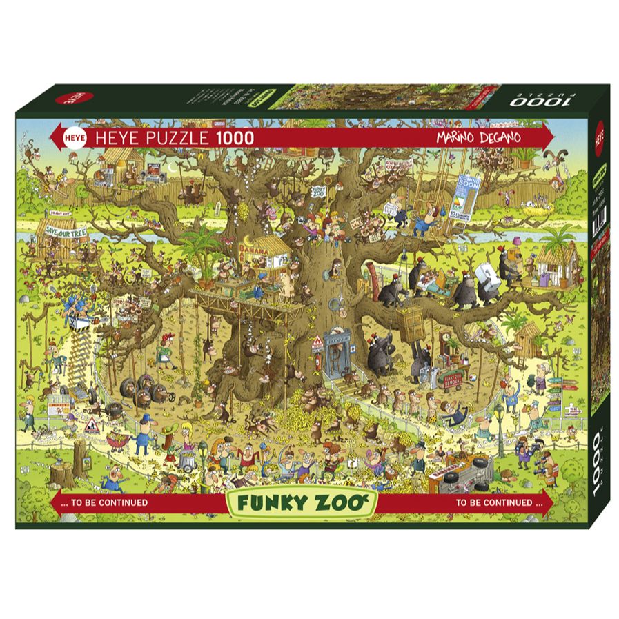 Monkey Habitat - 1000 pieces