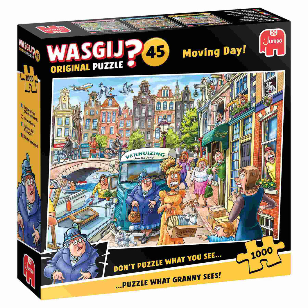 Wasgij Original 45: Moving Day - 1000 pieces