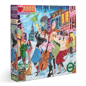 Music in Montreal - 1000 pieces