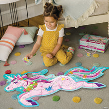 Load image into Gallery viewer, Shaped Floor Puzzle - Unicorn - 44 pieces
