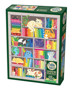 Rainbow Cat Quilt - 1000 pieces