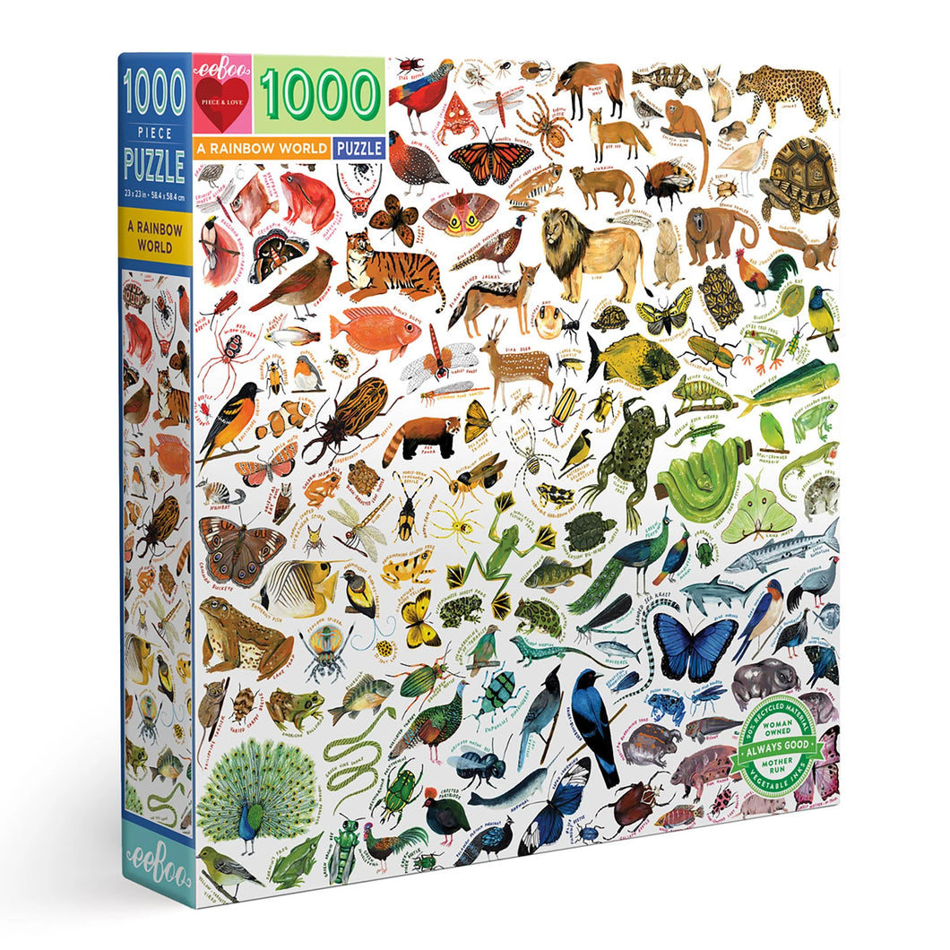 A Rainbow World - 1000 pieces