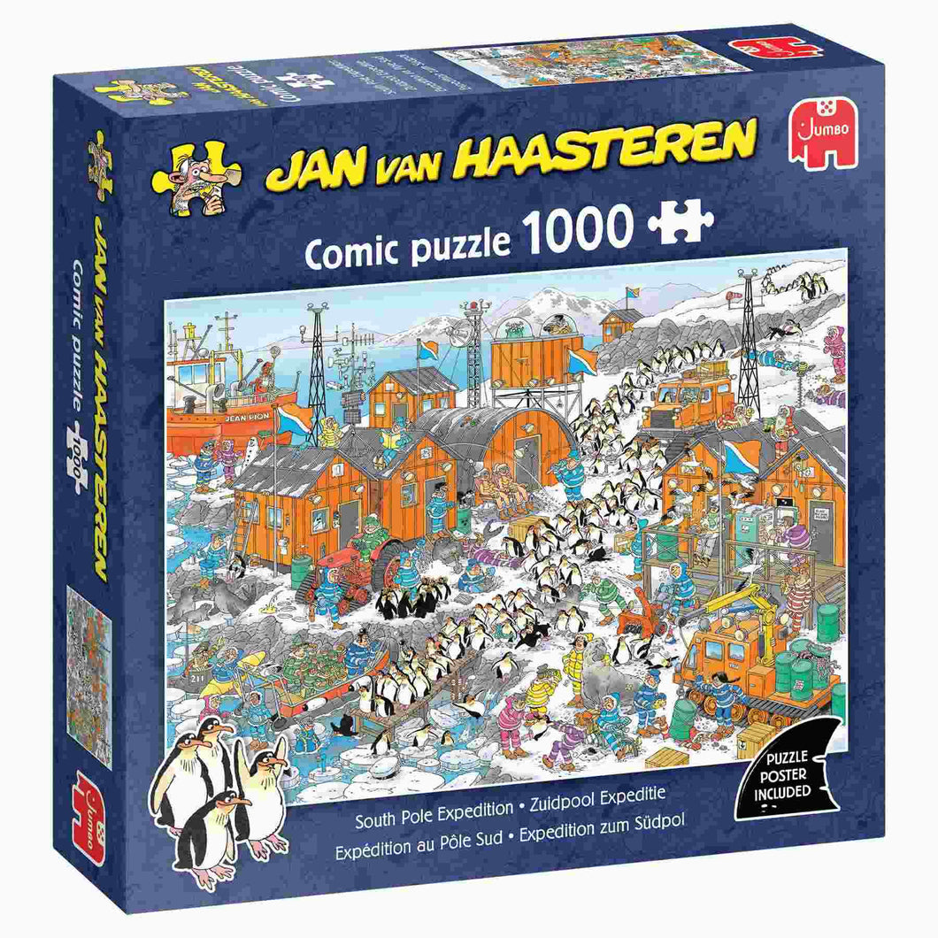 Jan van Haasteren: South Pole Expedition - 1000 pieces