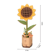 Load image into Gallery viewer, DIY Wooden Flower: Sunflower

