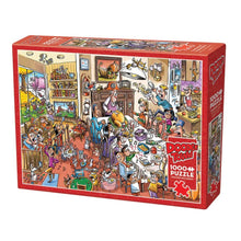 Load image into Gallery viewer, DoodleTown: Thanksgiving Togetherness - 1000 pieces
