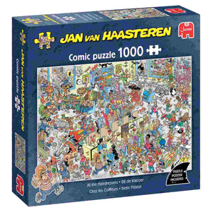 Jan van Haasteren: At the Hairdressers - 1000 pieces