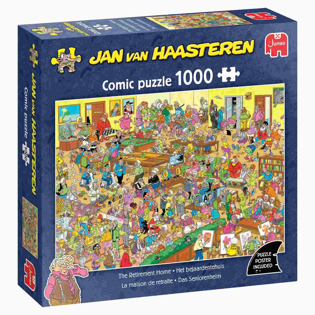 Jan van Haasteren: The Retirement Home - 1000 pieces