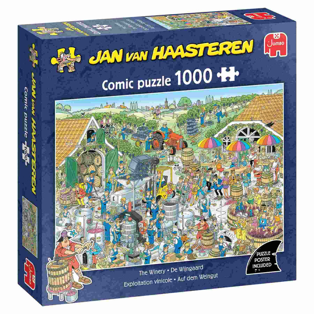 Jan van Haasteren: The Winery - 1000 pieces