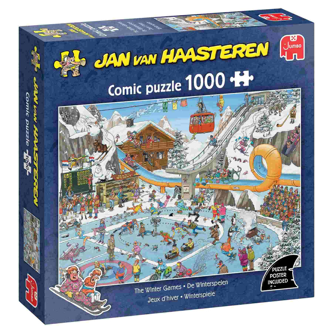 Jan van Haasteren: The Winter Games - 1000 pieces