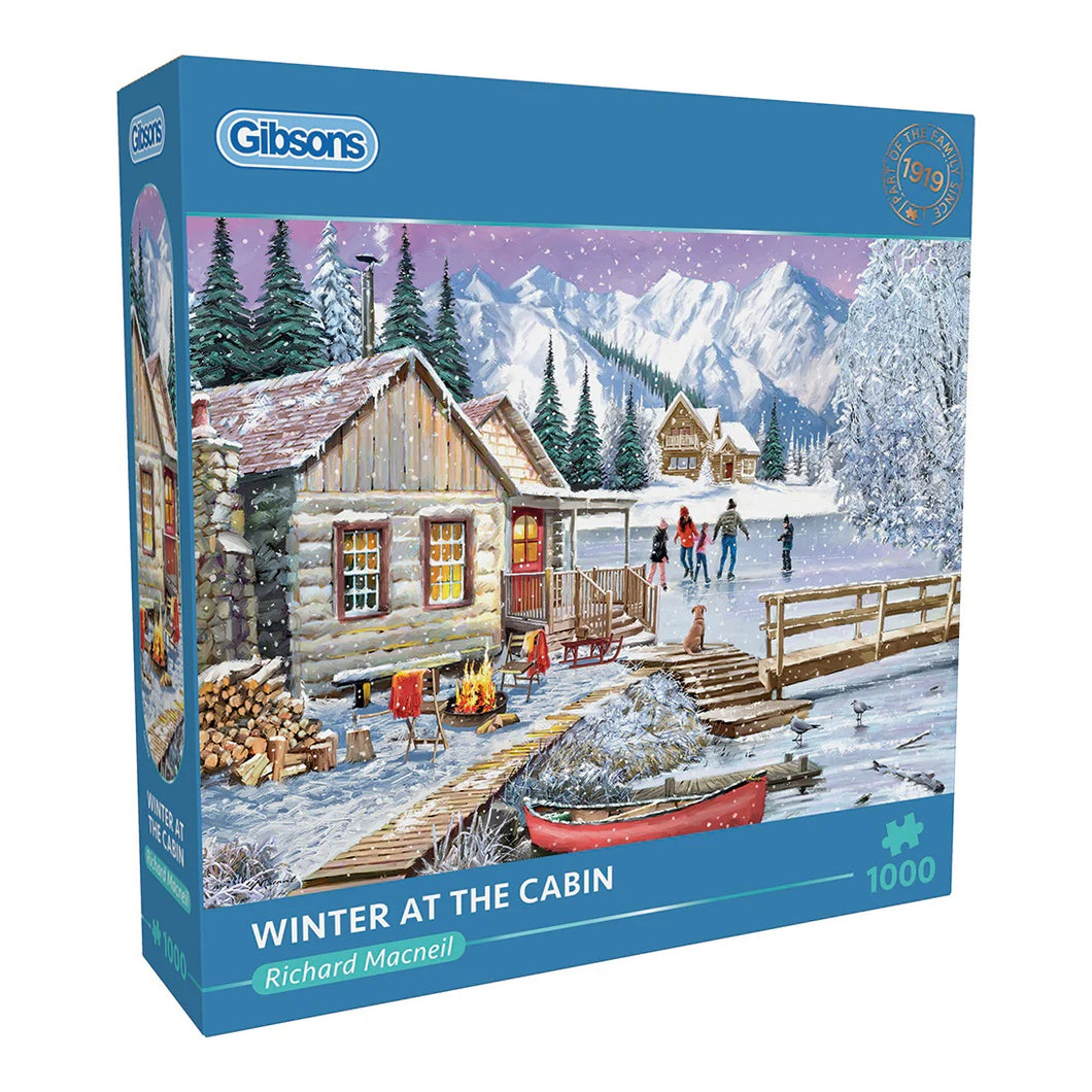 Winter at the Cabin - 1000 pieces