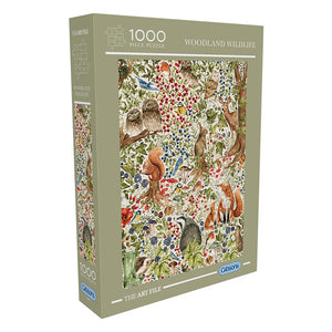 The Art File: Woodland Wildllife - 1000 pieces
