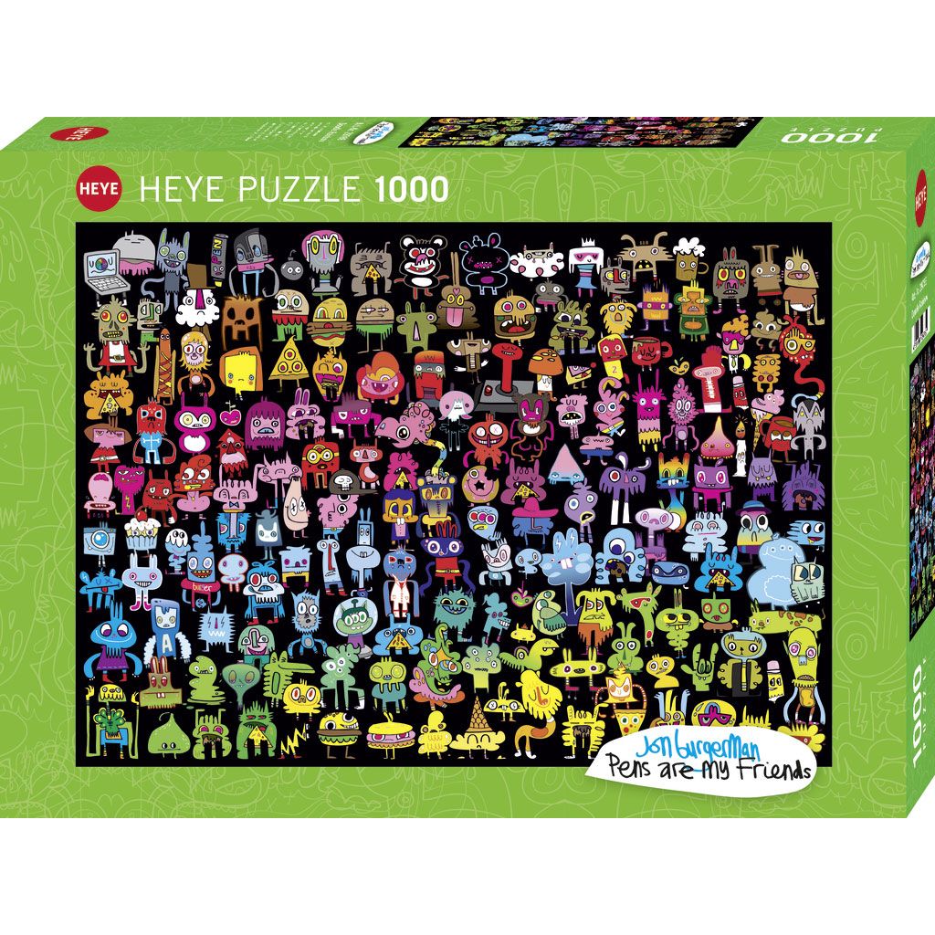 Doodle Rainbow - 1000 pieces