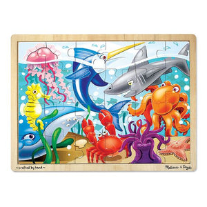 Under the Sea Wooden Puzzle - 24 pieces
