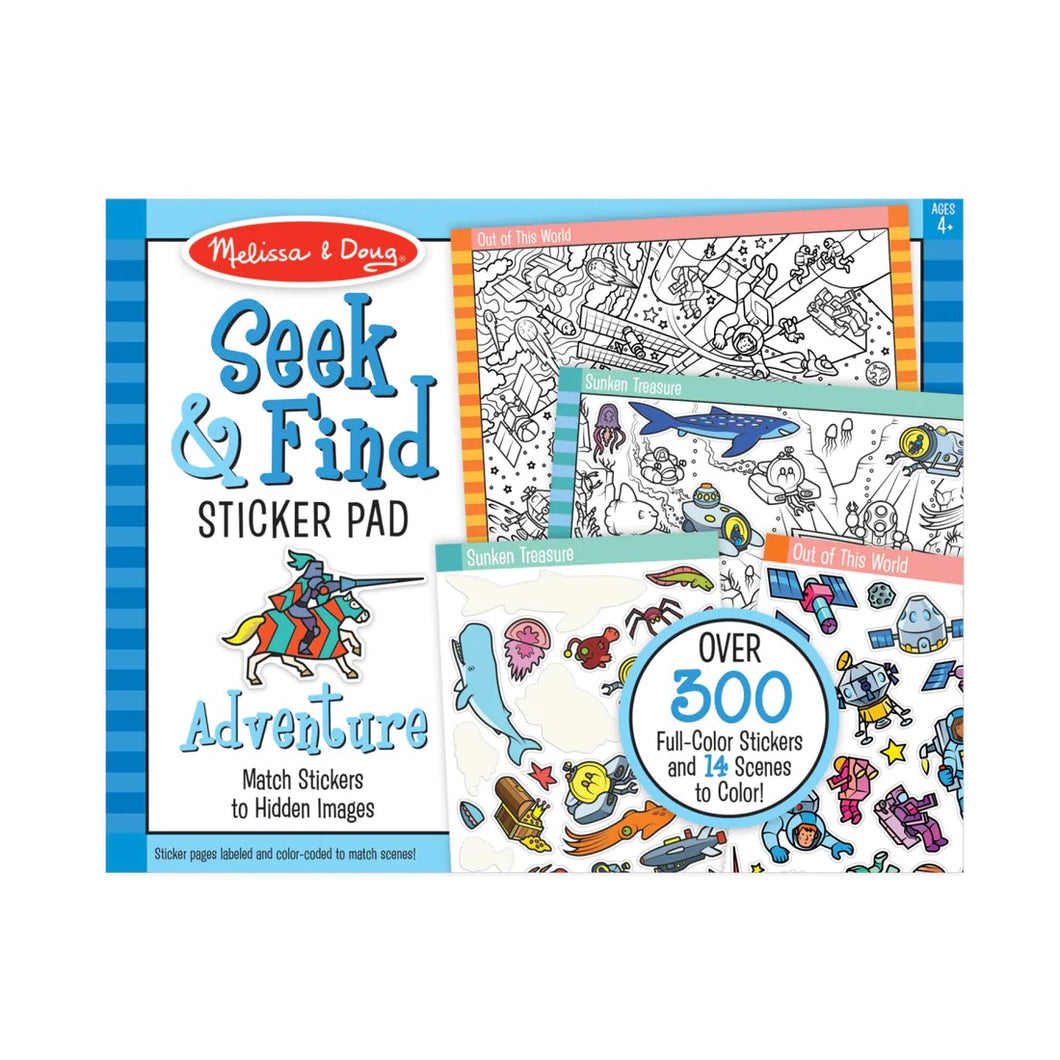 Seek & Find Sticker Pad: Adventure