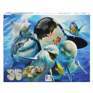Ocean Selfie Puzzle - 36 pieces