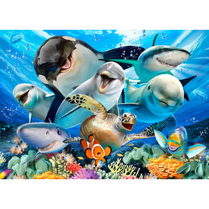 Underwater Selfie Puzzle - 150 pieces