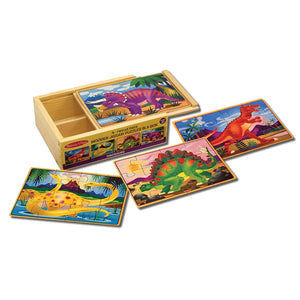 Puzzles in a Box: Dinosaurs