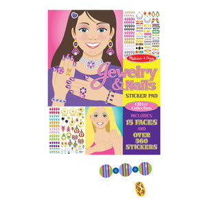 Jewelry & Nails Sticker Pad