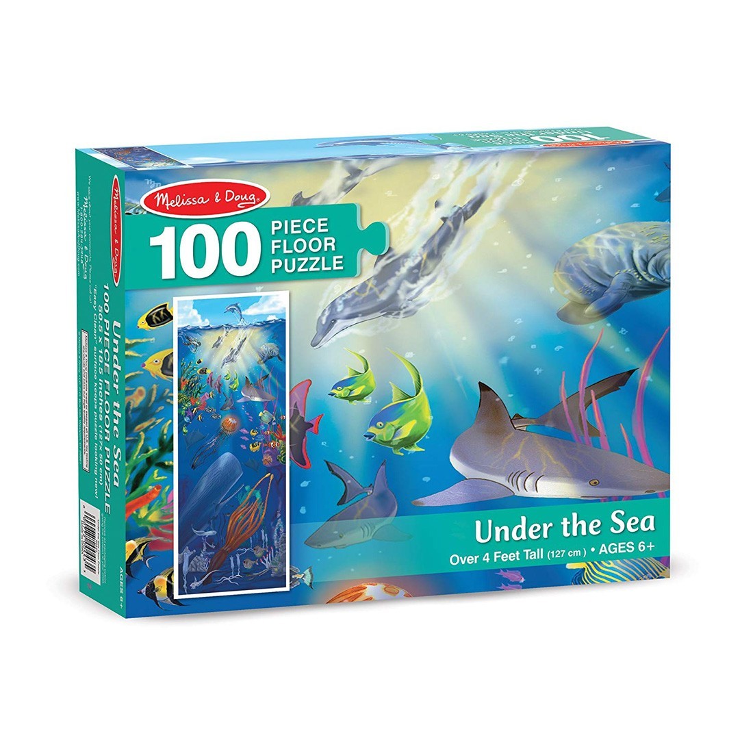 Melissa and doug hot sale 100 piece puzzles