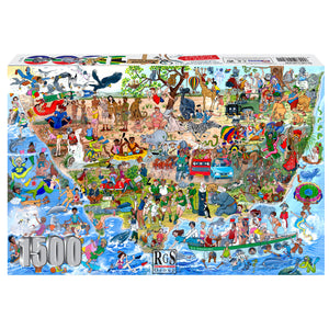 Funny SA - Where is Bokkie? - 1500 pieces