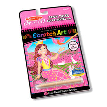 Load image into Gallery viewer, On the Go Scratch Art Colour Reveal: Fairy Tales
