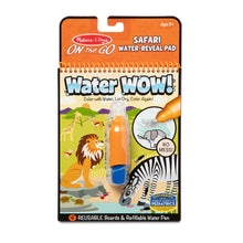 Load image into Gallery viewer, Water Wow! On the Go Water Reveal: Safari
