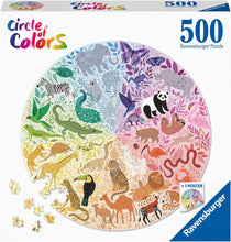 Load image into Gallery viewer, Circle of Colors: Animals - 500 pieces

