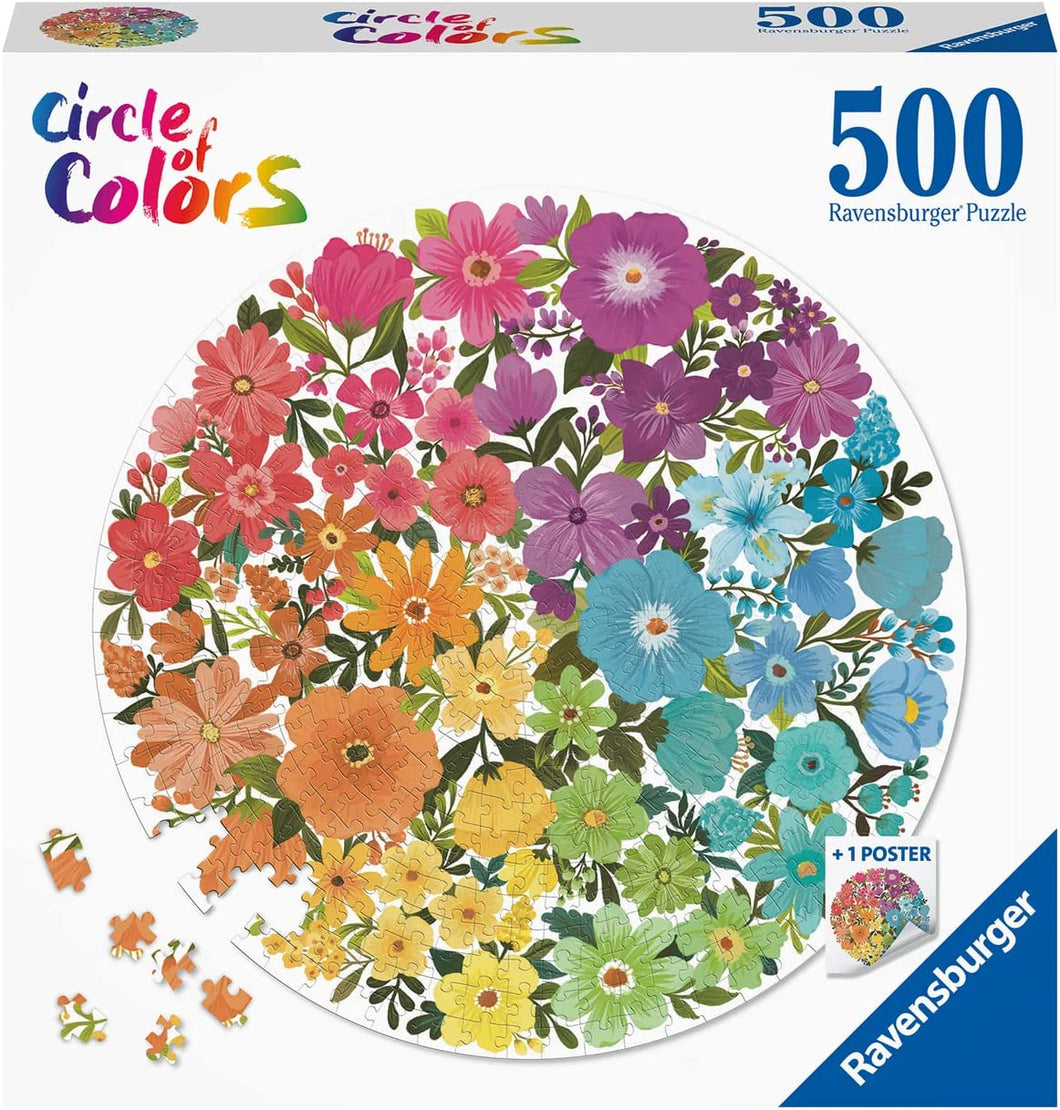 Circle of Colors: Flowers - 500 pieces