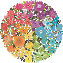 Load image into Gallery viewer, Circle of Colors: Flowers - 500 pieces
