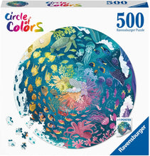 Load image into Gallery viewer, Circle of Colors: Ocean - 500 pieces
