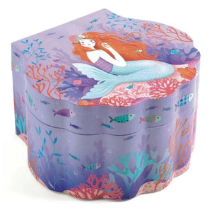 Wooden Musical Box - Enchanted Mermaid