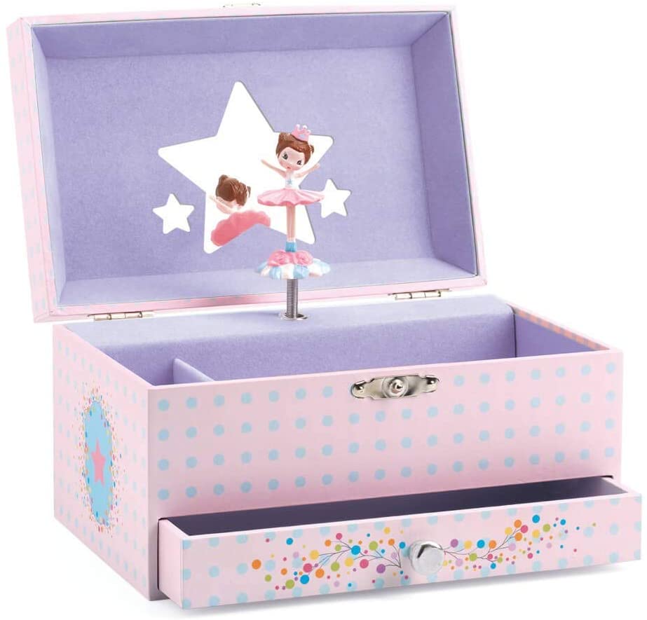 Wooden Musical Box The Ballerina s Tune Barefoot Toys