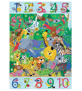 1 to 10 Jungle - 54 pieces