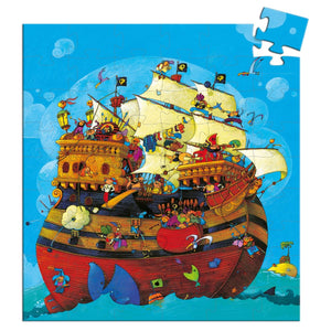 Silhouette Puzzle - Barbarossa's Boat - 54 pieces