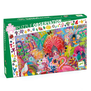 Rio Carnival Observation Puzzle - 200 pieces